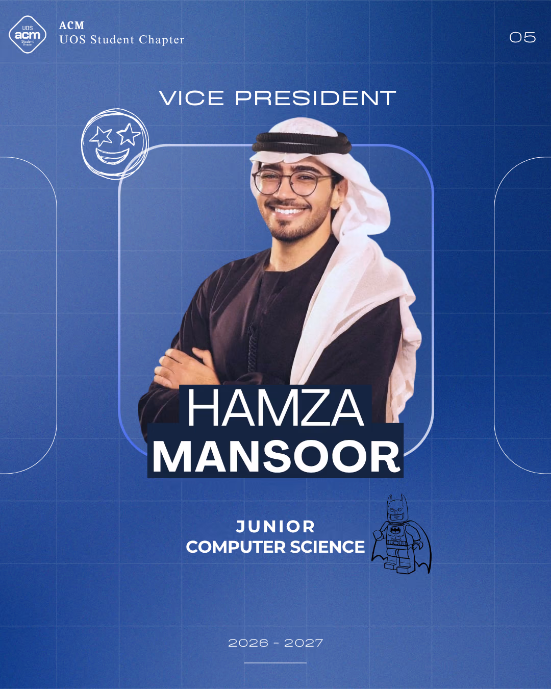 Hamza Mansour — Vice President