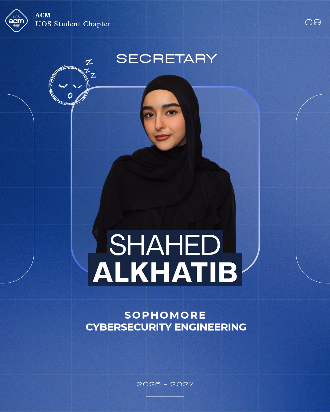 Shahed Zaher Alkhatib — Secretary