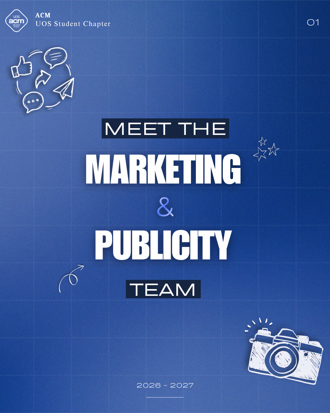 Marketing & Publicity — team title card